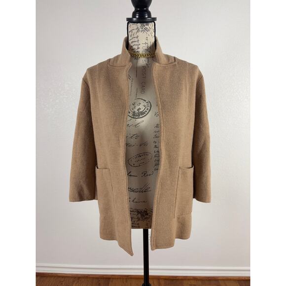 B9 J. Crew Merino Wool Sophie Sweater Blazer XS Minimalist Old Money Layering - Picture 4 of 8